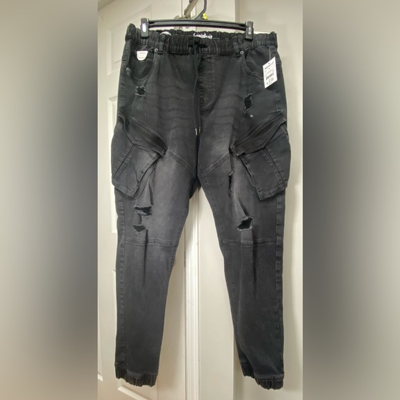 Jeaniology Mens Denim Joggers - Picture 1 of 10